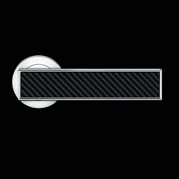 Karcher Door Handles - Torino with Inlay